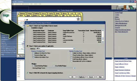 screenshot of Fundraising 50
